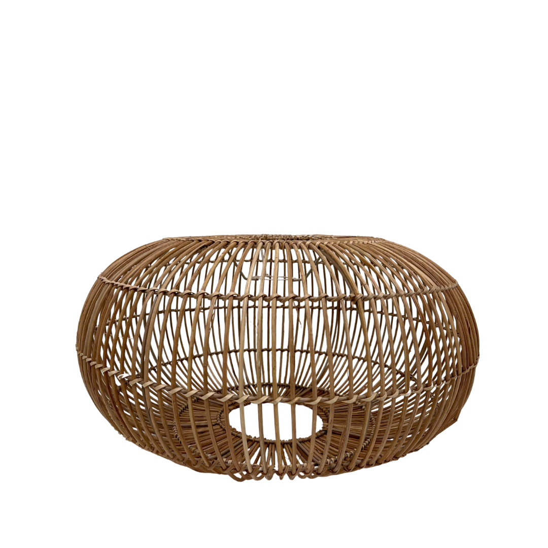 Sol Rattan lampeskærm Ø50